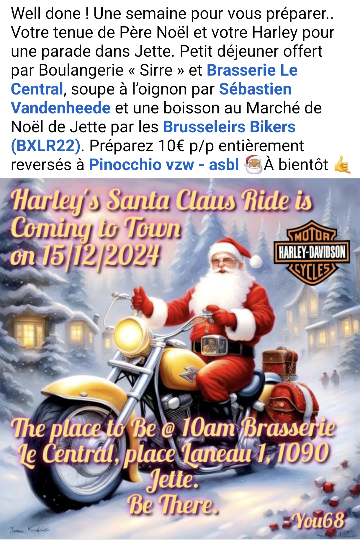 Parade des Péres Noël